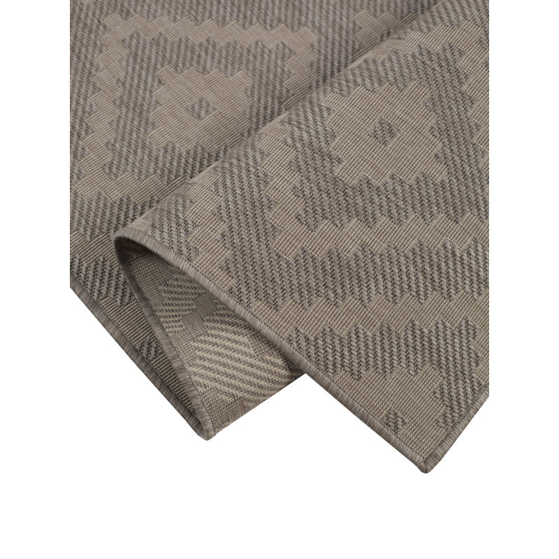 Waldrep Geometric Indoor / Outdoor Rug, Rectangle 2' x 3'