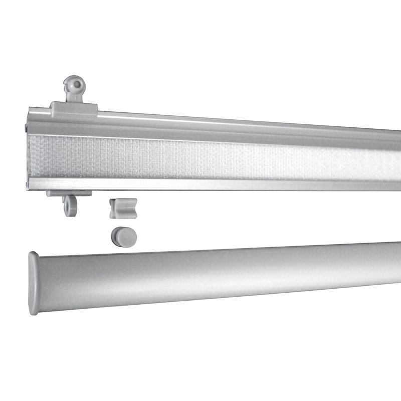 Curtain Track, Matt Brushed Nickel
