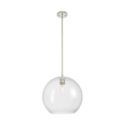 Kehlani - 1 Light  Athens Deco Swirl Stem Hung Pendant