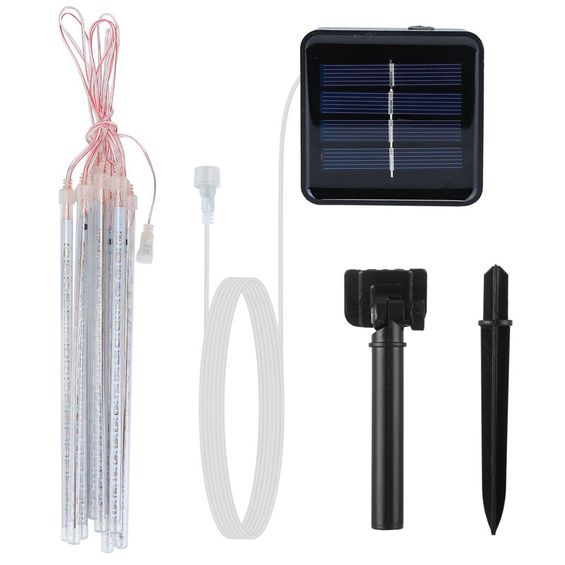 Warm White Solar Powered LED Outdoor Christmas Tree Lights