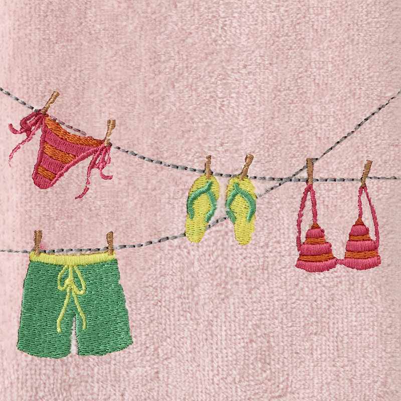 CLOTHESLINE EMB HAND-BLUSH