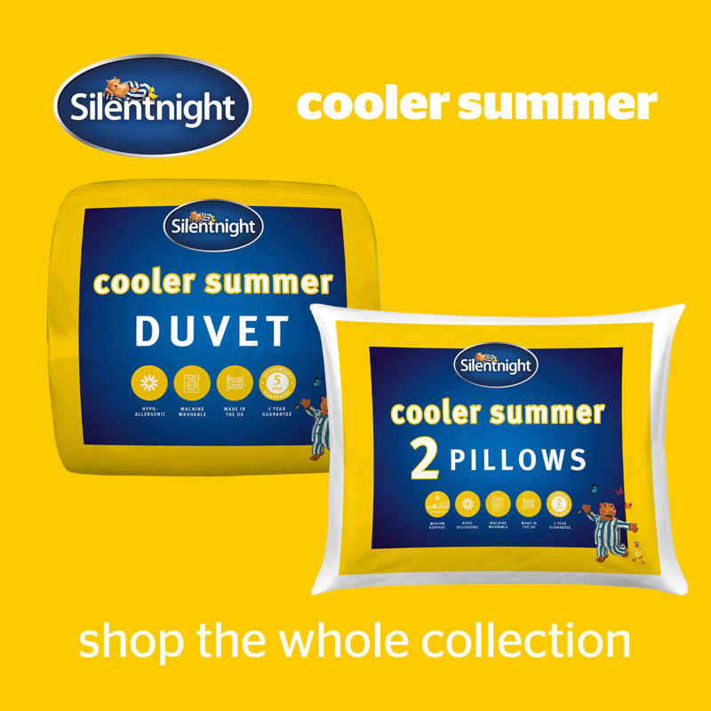 Silentnight Cooler Summer breathable 4.5Tog Duvet, King