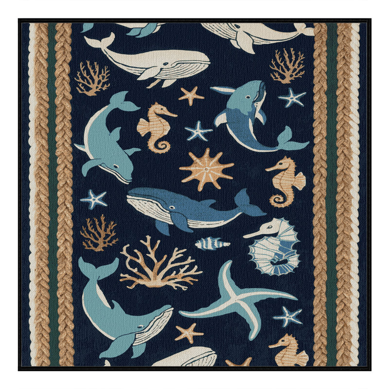  Tapis nautique lavable, Carré 3 pi