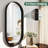 Mordern-Design Oval Deep Framed Waterproof Bathroom Mirror-512465401-512465400