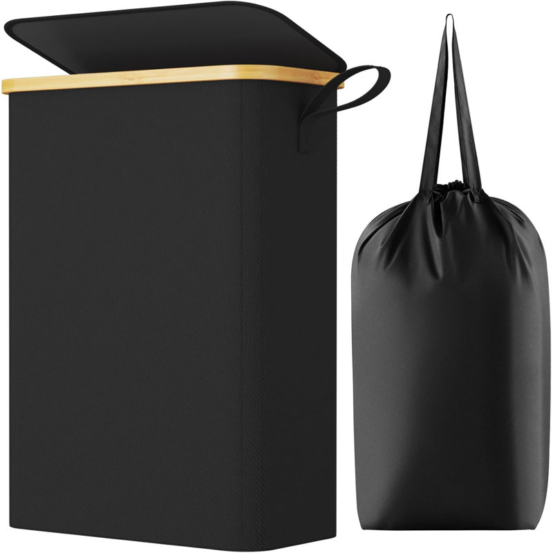 Laundry Hamper, Black