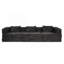 Canapé-lit à plancher convertible à compression avec cadre de forme fixe, modulaire désossé, aucun assemblage requis, idéal pour les pièces polyvalentes-866090261