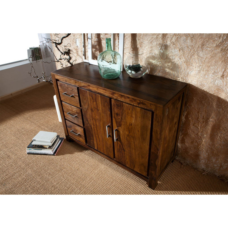 Metro Life 118cm Solid Wood Sideboard
