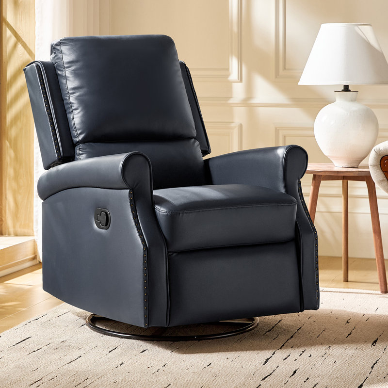Fauteuil inclinable manuel traditionnel Philip, Marine