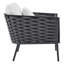 Ensemble de canapé modulaire d'extérieur en aluminium 4 pièces Stance par Modway-1349999156-1349999161