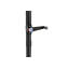 Parasol de table d'extérieur 9 pi avec parasol inclinable et manivelle (base non incluse)-1005658017