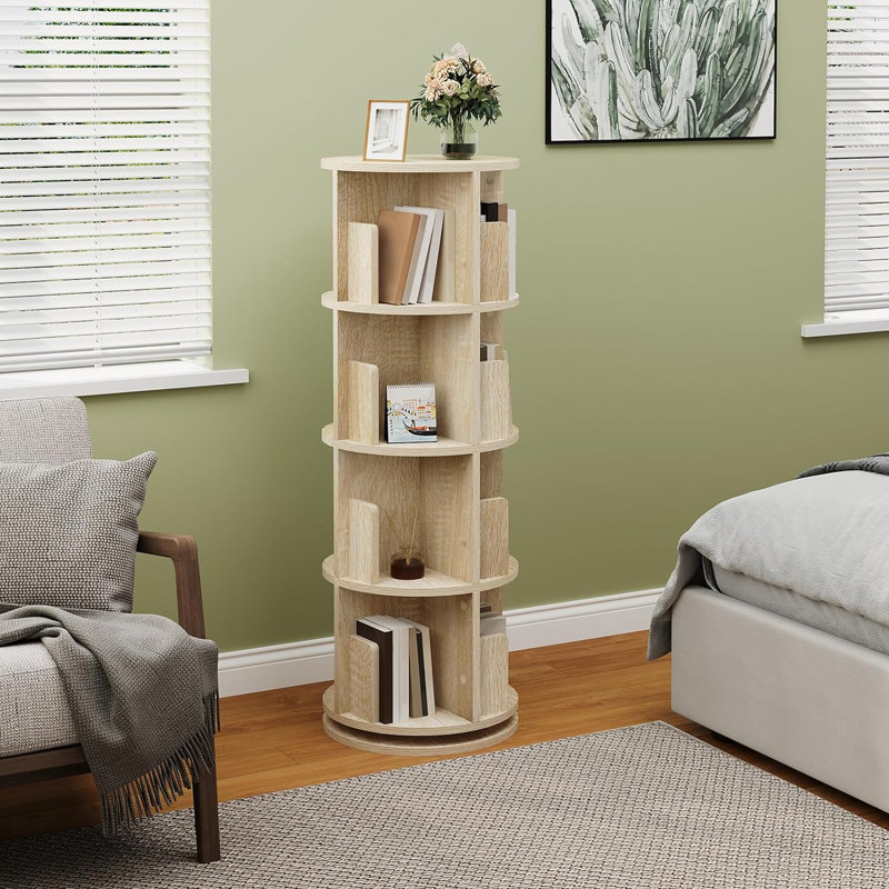 Salcombe 127.4 H x 44 W Bookcase, Light Brown