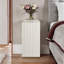 60cm Modern Grid-Tiled Square End Table-525681344