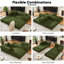 Canapé-lit convertible multifonctionnel avec structure stable-126359921