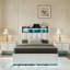 Upholstered Ottoman Storage Bed-107640184