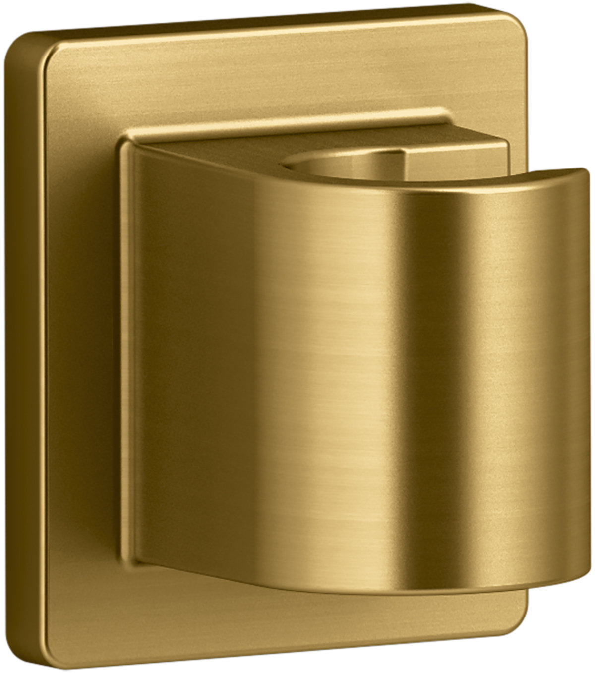 Awaken Fixed Wall Bracket, Vibrant Brushed Moderne Brass