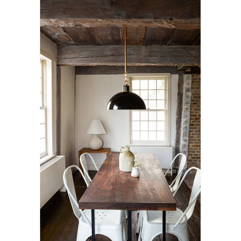 Luminaire suspendu CAMILLE par Zio & Sons x Mitzi, H 9,25 po x l 13 po x P 13 po, Noir, noir, noir, noir