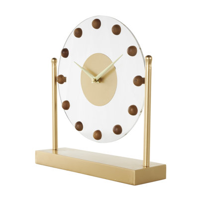 Iron Mechanical Tabletop Clock