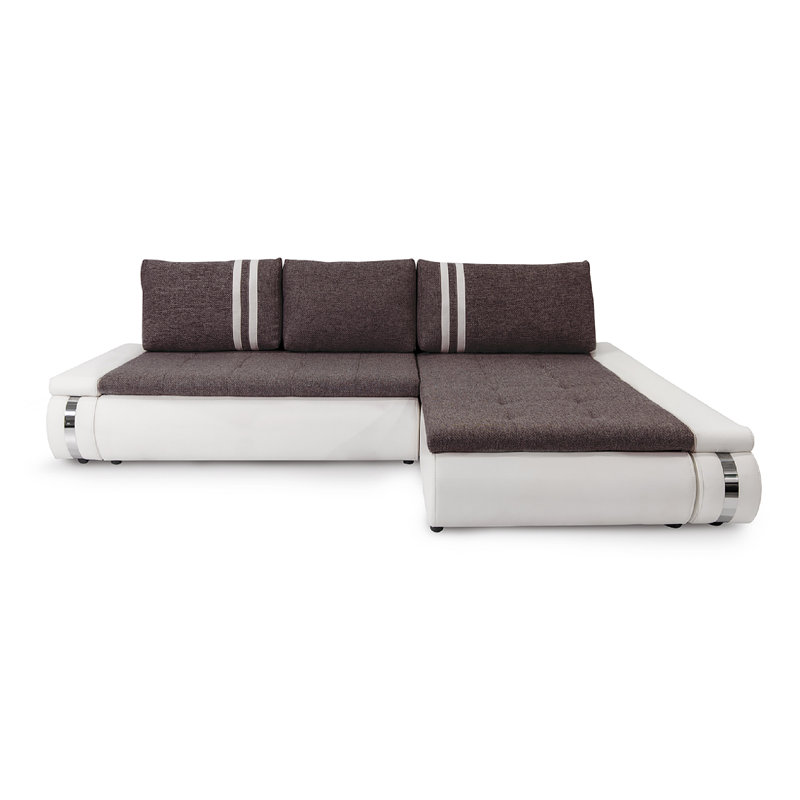Upholstered L-Shaped Sectional, Right Hand Facing