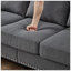 Canapé en tissu rembourré 83 po-1267874560
