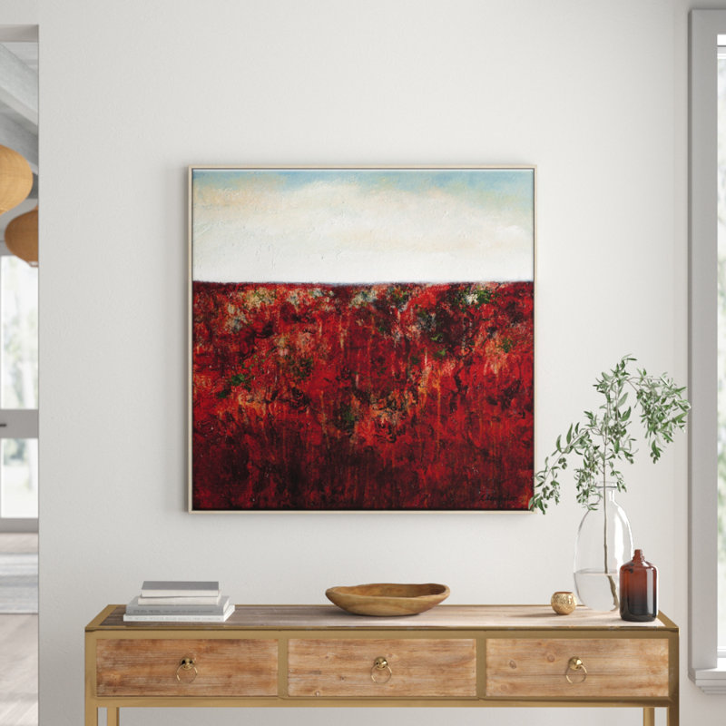 Lydia Ben-Natan - Painting on Canvas, Timber, 76cm H x 76cm W