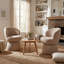 Fauteuil d'appoint rembourré Mid-Back-272654849