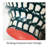 Abstract Grid Pattern Hand Painted Ceramic Accent Vase