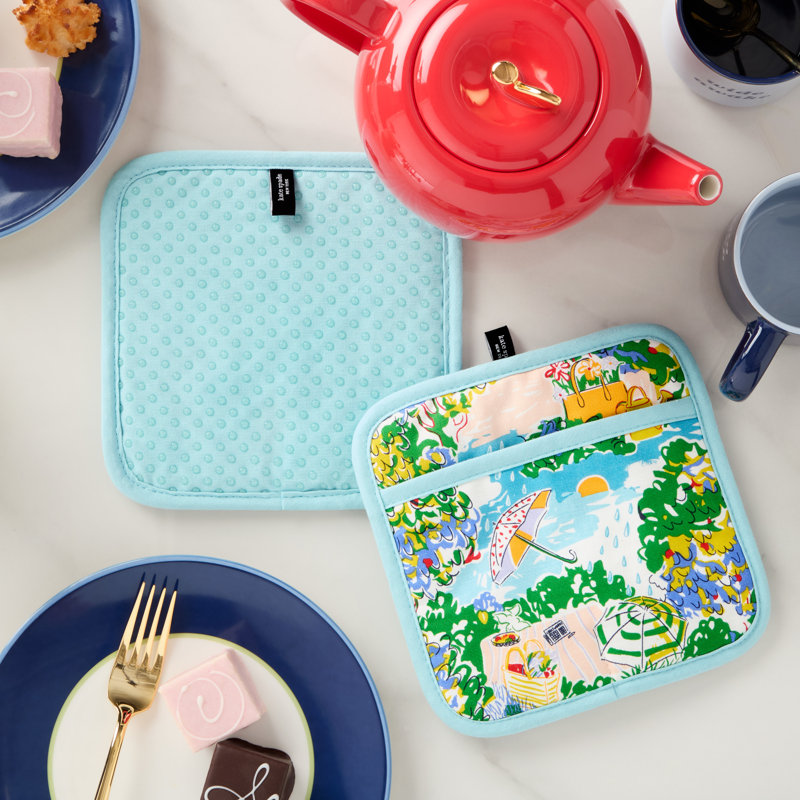 Kate Spade New York Spring Garden 8" Square Pot Holder