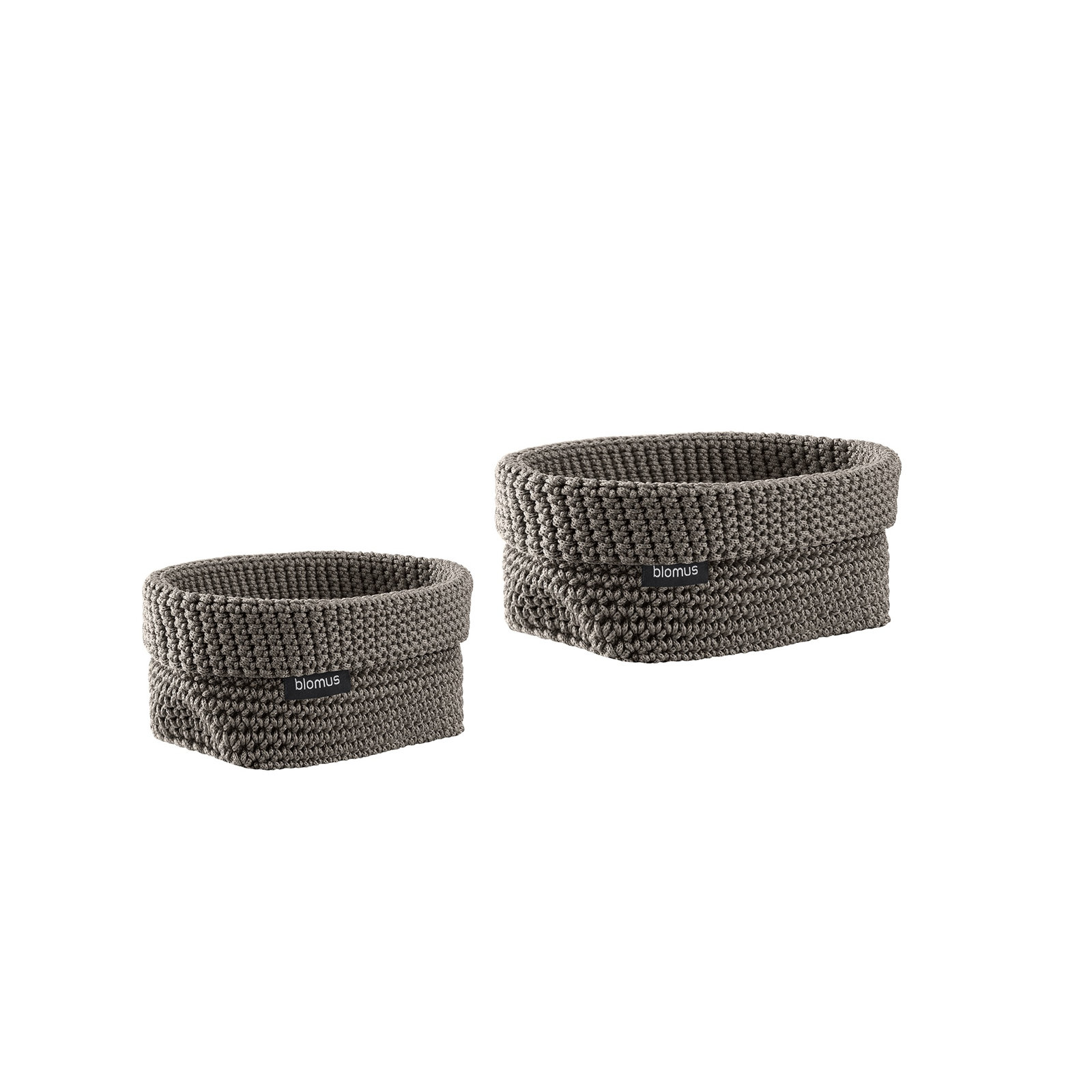 TELA 2 Piece Fabric Basket Set, Fungi