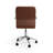 Martha Stewart Taytum Upholstered Swivel Home Office Chair with Integrated Armrests-109741879-89812703