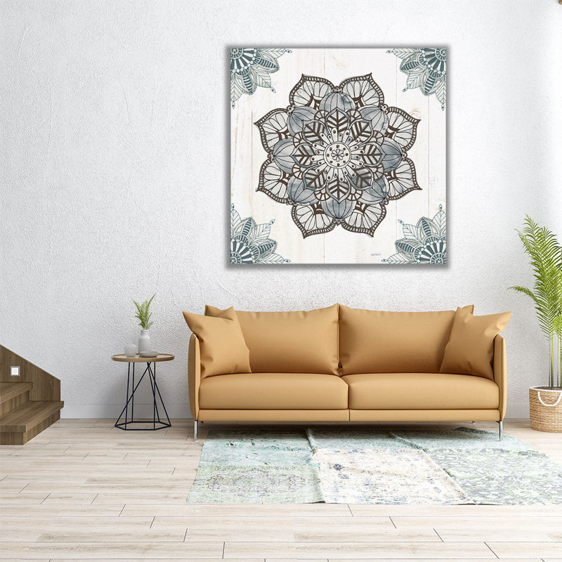 «Mandala Morning I», impression sur toile, H 16 po x l 16 po