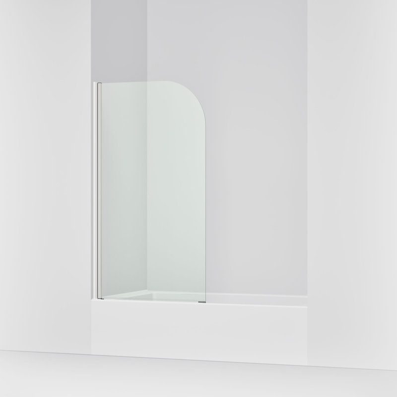 Aerie Curved Bath Screen