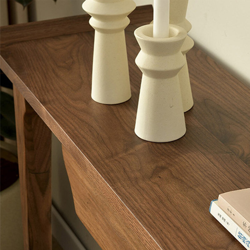 Console minimaliste de style nordique, H 34,65 po x l 55,12 po x P 13,78 po