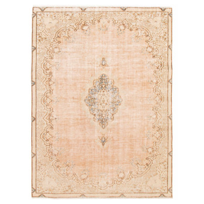 Tapis brun clair Antalya 7 pi 5 po x 9 pi 10 po