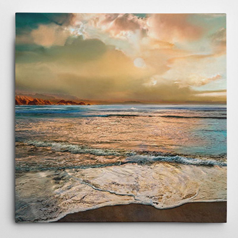 Reproduction d’art sur toile tendue "nuance" de qualité supérieure par mike calascibetta, H 24 po x l 24 po x P 1,5 po