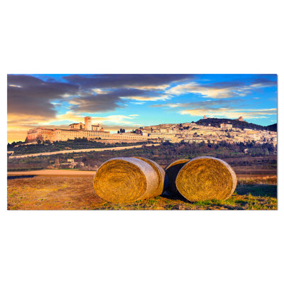 Paysages « italien », reproduction de photo sur toile tendue