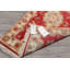 Tapis traditionnel en laine et soie rose tissé à la main Tabriz 300 KPSI 2 pi 4 po x 4 pi