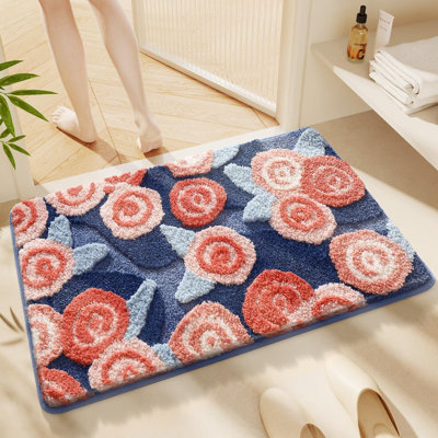 Tapis de bain Floral