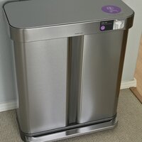 Simplehuman® 58 Liter Step Trash Can - Dual Compartment