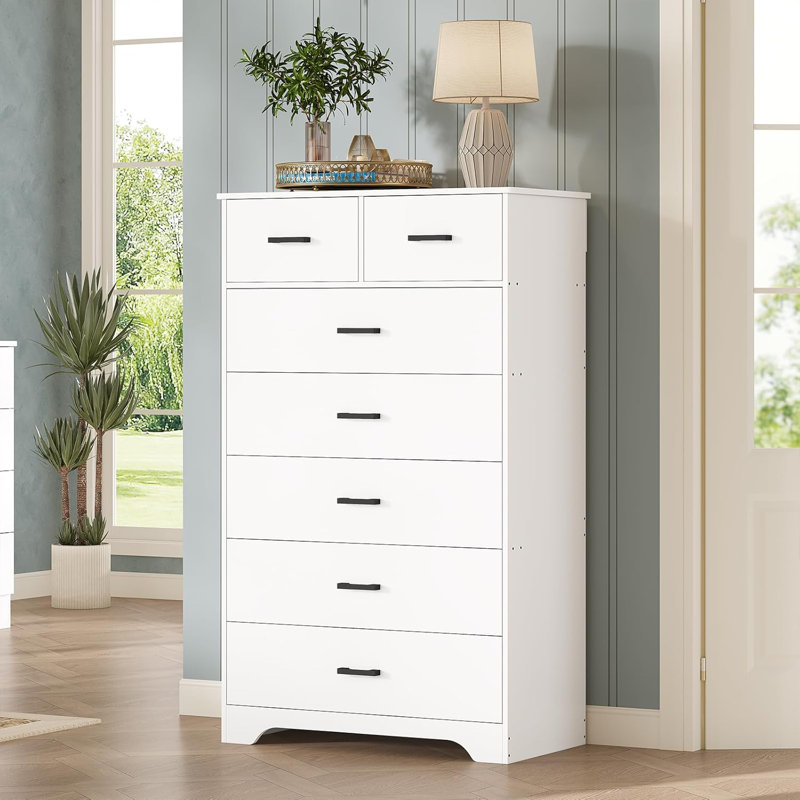 tall white dresser with deep drawers 5-Drawer Wooden for Bedroom, Chest Storage Drawers, Wide Top for Closet, Living Room, - On Sale - Bed Bath & Beyond place profile HEMNES 6-drawer dresser - white