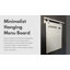 Contemporary Style Hanging Menu Magnetic Chalkboard 22X28 Sign (Frame/Board)-110334915