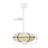 1-Light Pendant Light Foyer Geometric-512978621