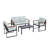 Atara 4 - Person Patio Conversation Set with Cushions-1741917482