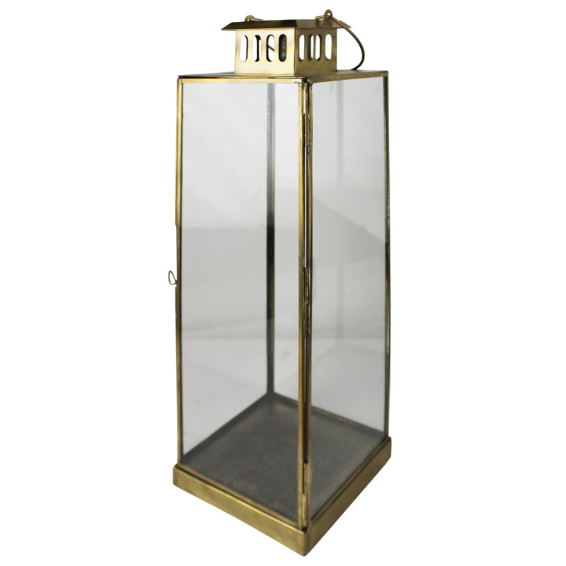 Lanterne de table, H 17 po x l 5,5 po x P 5,5 po