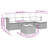 Vidaxl Garden Sofa Set Black