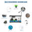 4.5 Gallon LED Aquarium Starter Kit with Built-In Filter and Light, Compact Desktop Fish Tank for Betta or Exotic Fish