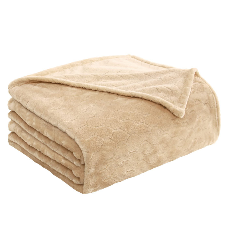 Throw Blanket, Apricot