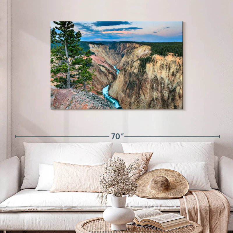 Alvord Yellowstone Grand Canyon, 30" H x 45" W