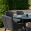 Waukeenah Outdoor Fabric 6 Seat Oval Dining Set - Lead Chine-1536292678-1536292679