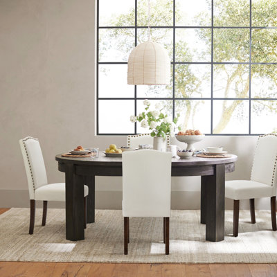 Chaise en lin brut