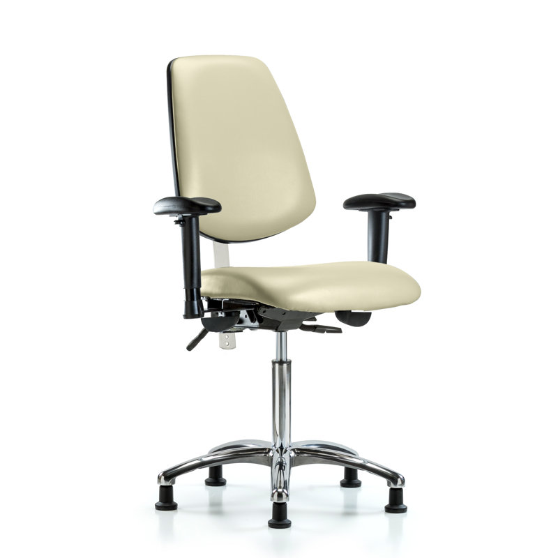 Chaise de tâches ergonomique Octavia, Adobe, Patins, Non inclus